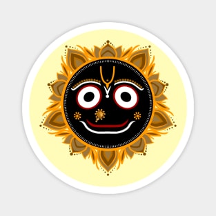 Jagannath - Lord of Universe - Puri Jagannath - Krishna - hare krishna - Hindu gods - krsna Magnet